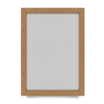 Ramka MP 21×30 cm dąb – ramka na plakat z szybką plexi