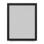 Ramka MP 30×40 cm czarna – ramka na plakat z szybką plexi